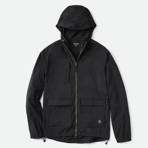 BRAND NEW men brixton utility x parka black jacket size M